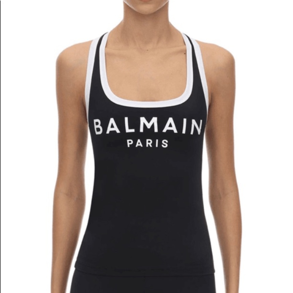 Balmain Lycra Tank Top